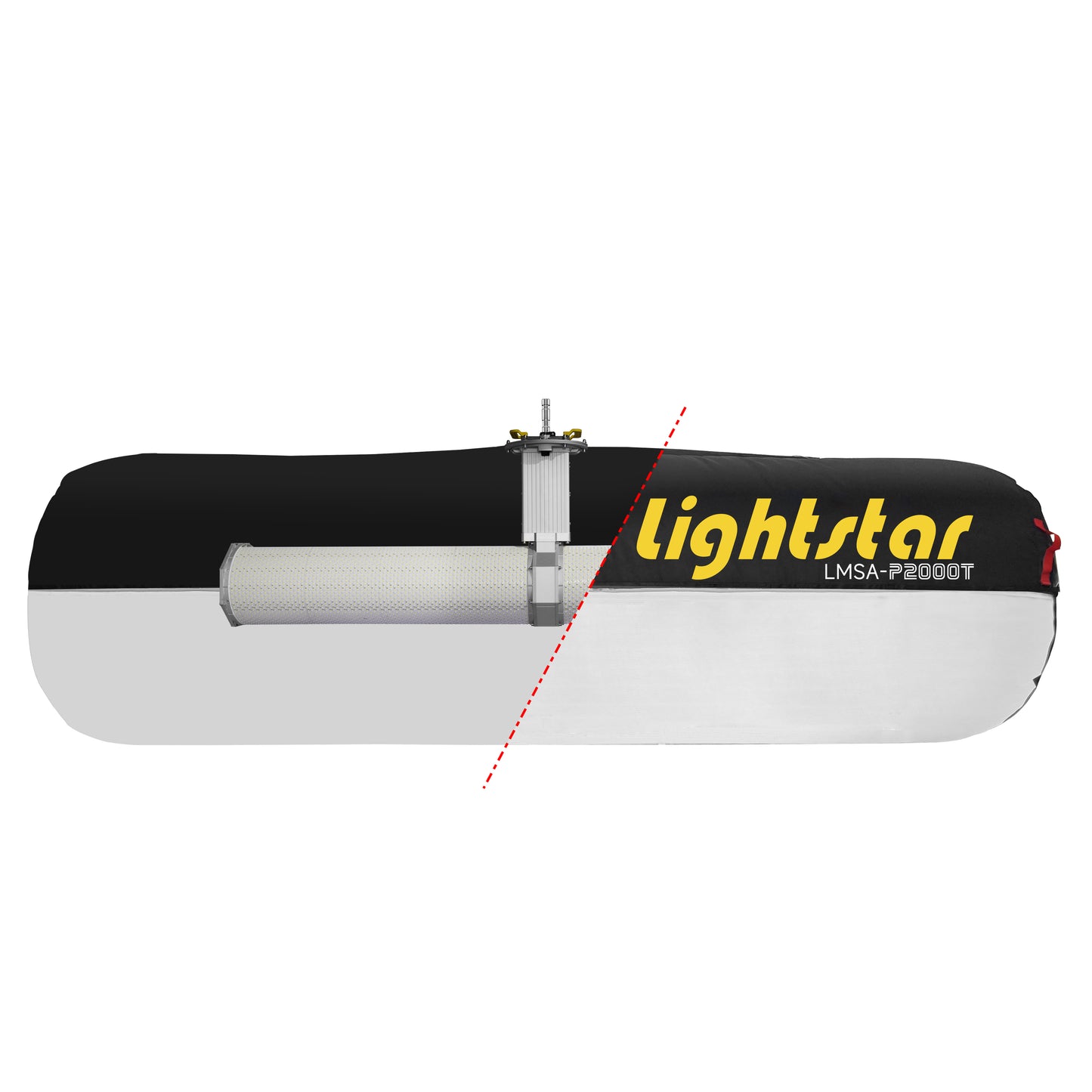 Lightstar AIRLITE TUBE KIT RGBWW LED Balloon  (2000W) w/ Lumenradio and Flightcase