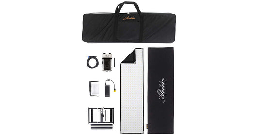 Aladdin BI-FABRIC 4 Kit (200W Bi-Color)V-Mount/Gold Mount and Kit Case - FVG