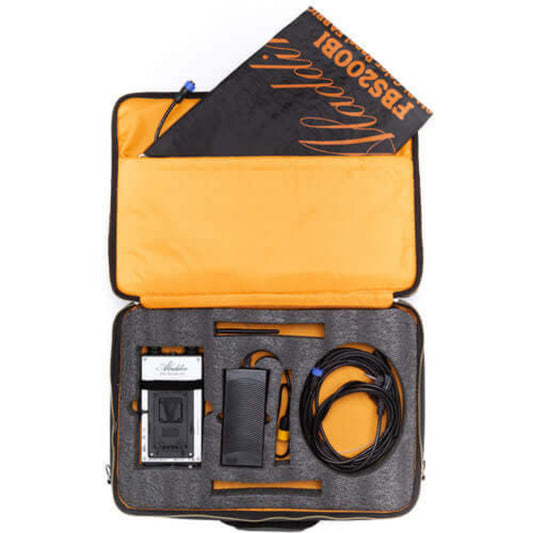 Aladdin Fabric-Lite 350W Bi-Color Kit with V-Mount/Gold-Mount Battery Plate Kit case - FVG