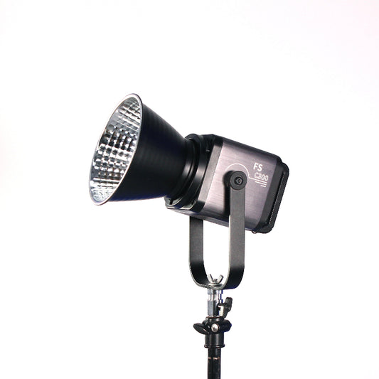 Luz de video LED COB FD-C300 con caja de control inalámbrica